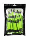 15 Piece Shine Spine branch spreader Radiant Grove Green Multi-Pack set in packing with a white background.