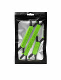 Shine Spine Radiant Grove Green Sample Pack branch spreaders in clear packaging with white background