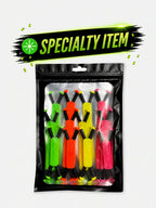 12 Piece Shine Spine branch spreader Multi-Color Variety Pack set in packing with a white background.