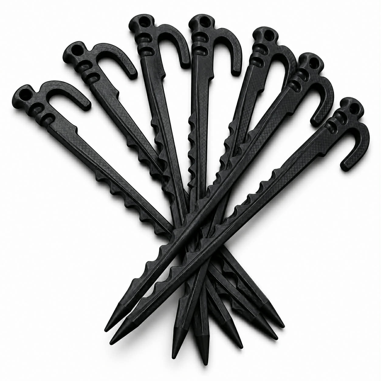 Shine Spine™ LST Dual-Use Canopy Control Hooks | Fabric Pot Training System 12Pc+4Ext