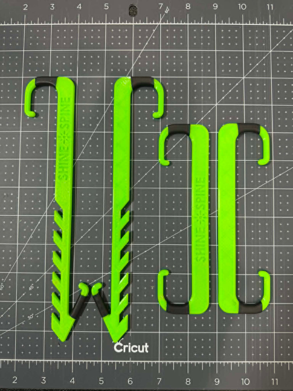 Shine Spine™ LST Dual-Mount Canopy Control Hooks | 4pc Starter Pack (3Hks+1Ext)