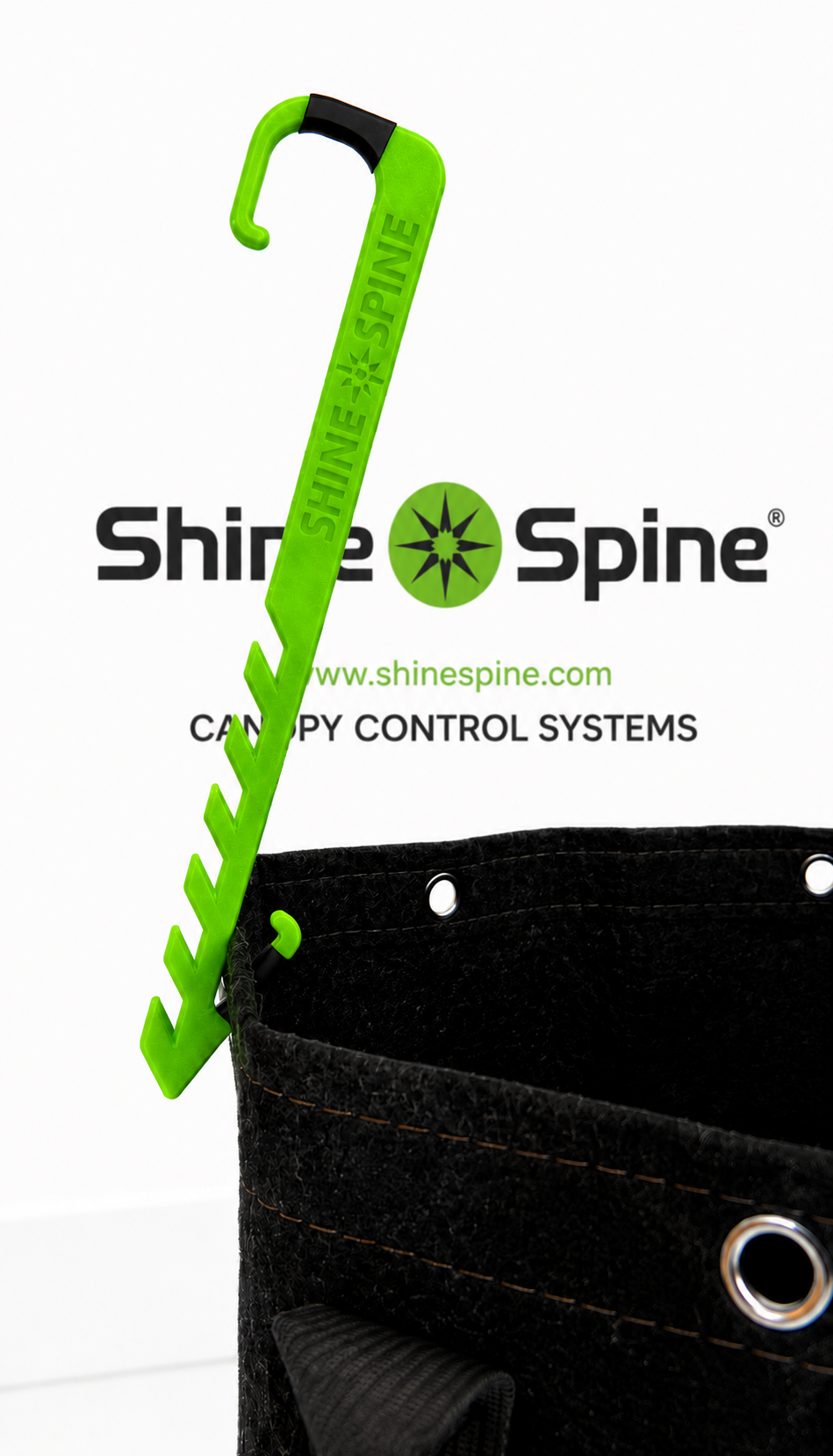 Shine Spine™ LST Canopy Control Hook Extenders | 8pc (8 Extenders)